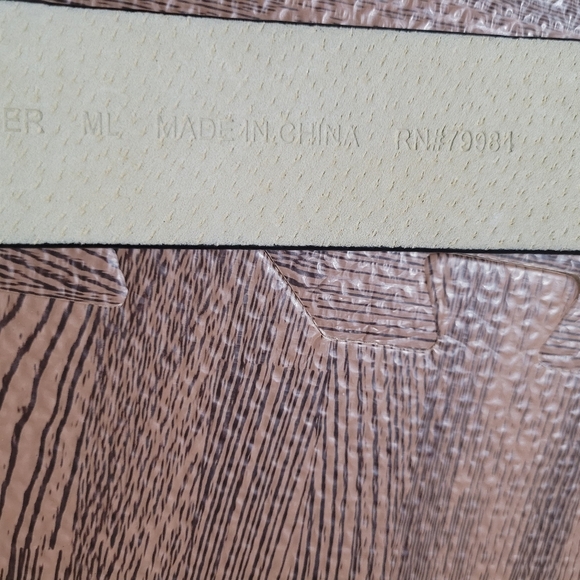 Chicos Chunky Black Leather Belt Adjustable Waist Silver Clasp Buckle Size M/L - Picture 8 of 13